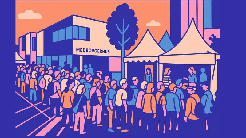 Et himmelsk gedemarked