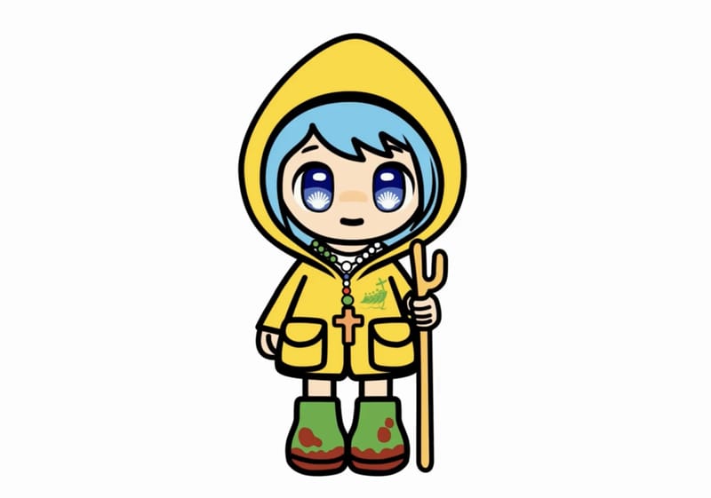 Den katolske kirke har fået en officiel maskot – og hun er et hit