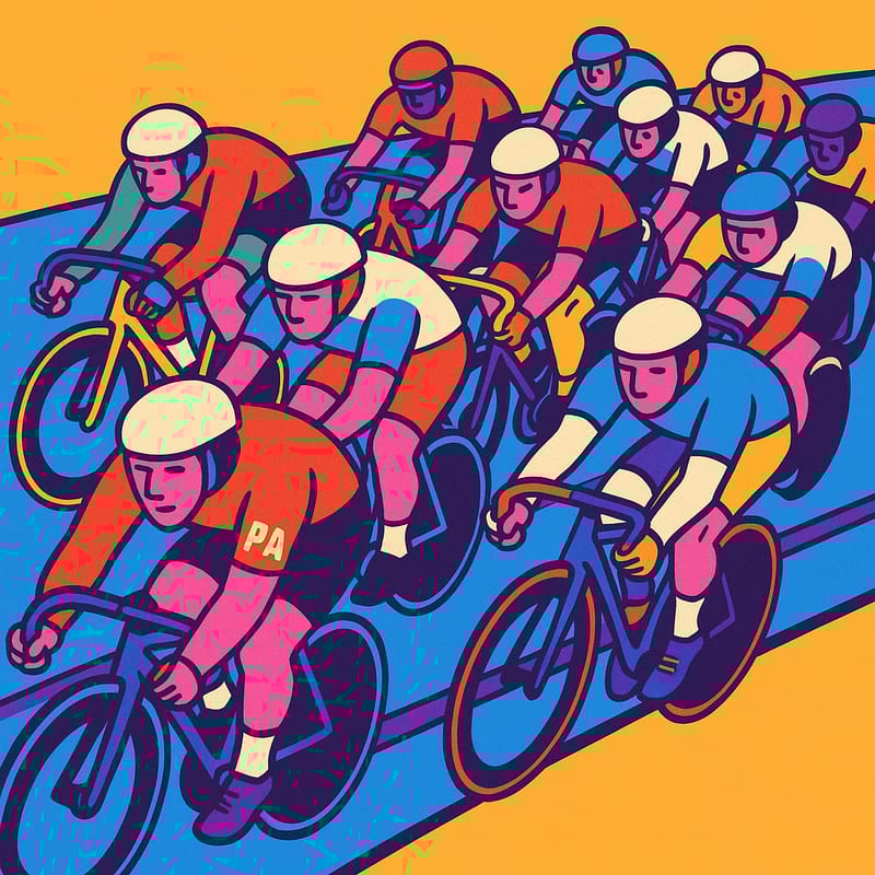 Banebrydere med tykke lår